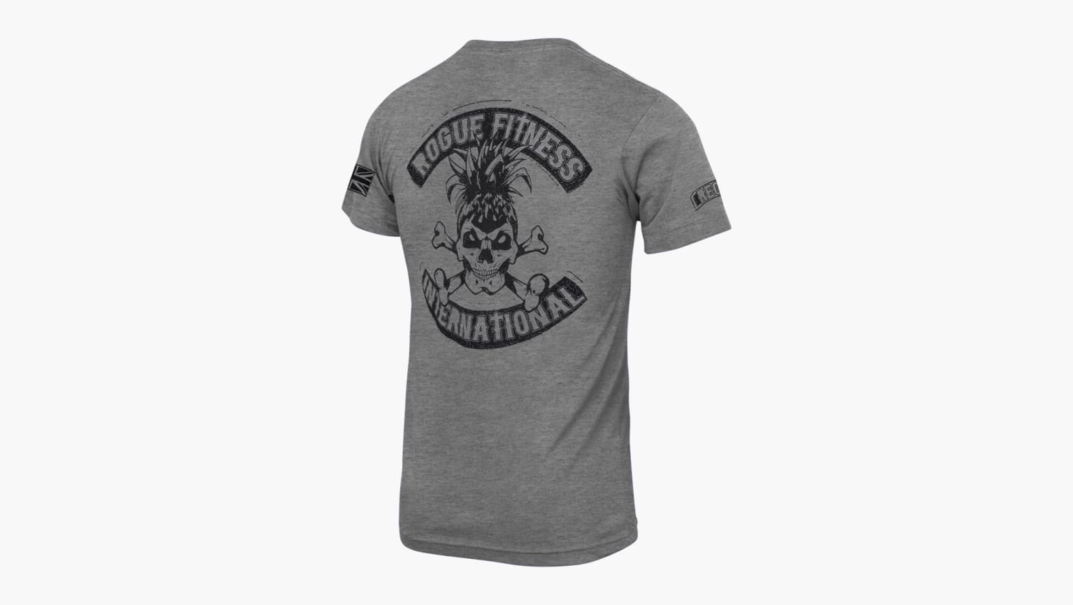 Rogue International REORG T Shirt Gray Rogue Fitness Canada